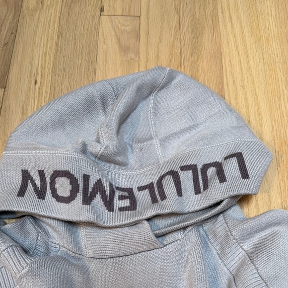 Lululemon Gray/Purple Sweater Hoodie - Picture 3 of 4